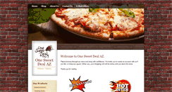Desktop Screenshot of onesweetdealaz.com