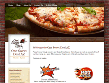 Tablet Screenshot of onesweetdealaz.com